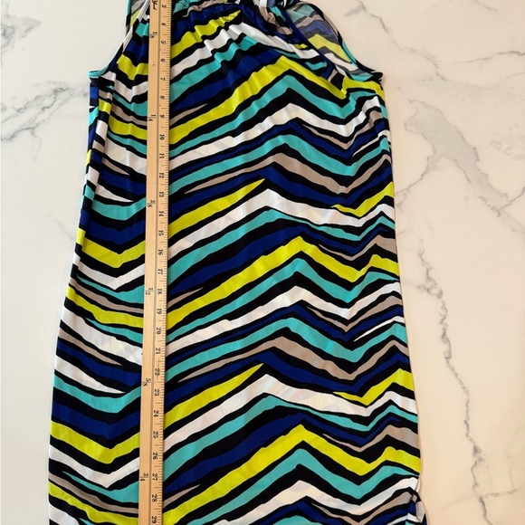 Trina Turk Vibrant Striped Halter Dress, Size XS - Picture 5 of 6